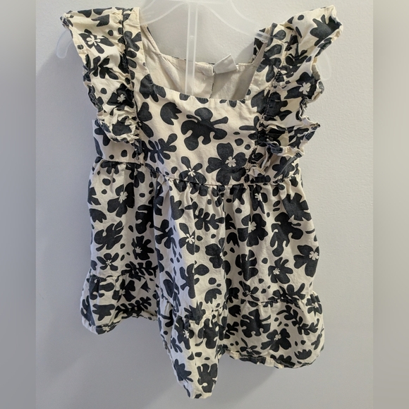 FLOUNCE-TRIMMED DRESS - Picture 6 of 8